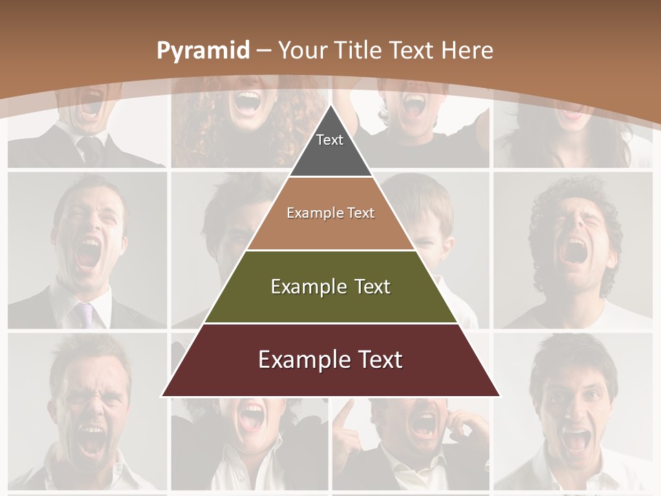 Senior Rage Fury PowerPoint Template