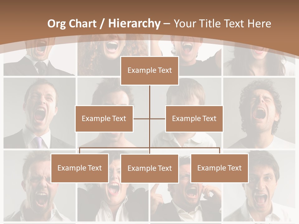 Senior Rage Fury PowerPoint Template