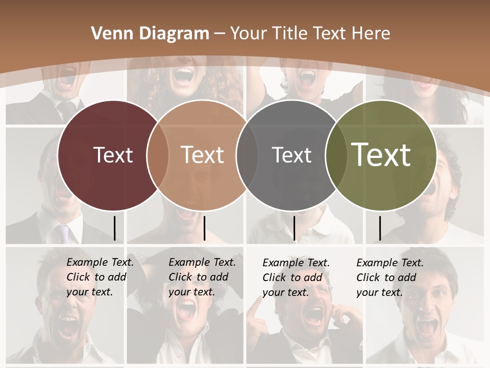 Senior Rage Fury PowerPoint Template