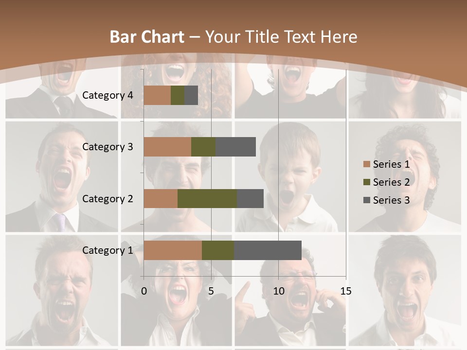 Senior Rage Fury PowerPoint Template
