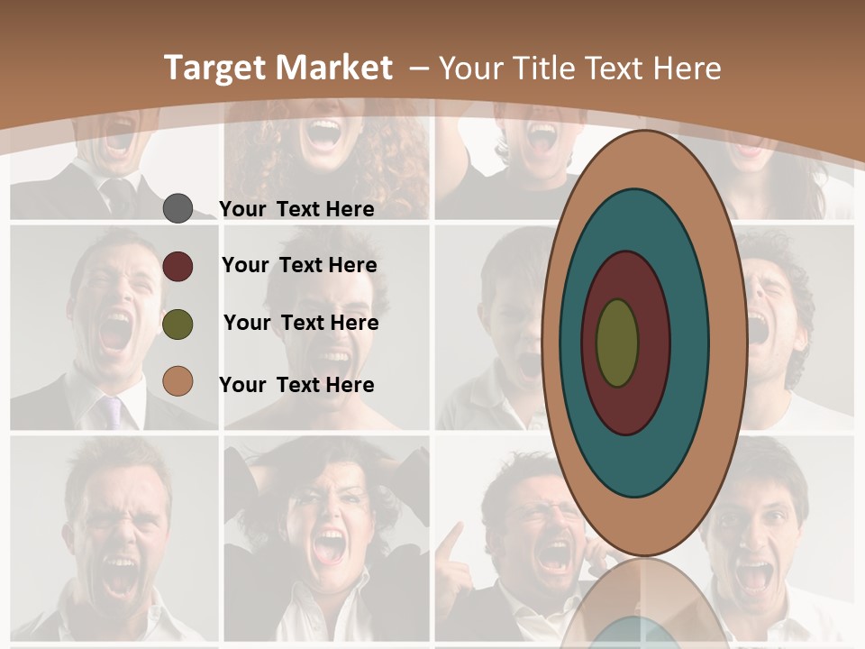 Senior Rage Fury PowerPoint Template