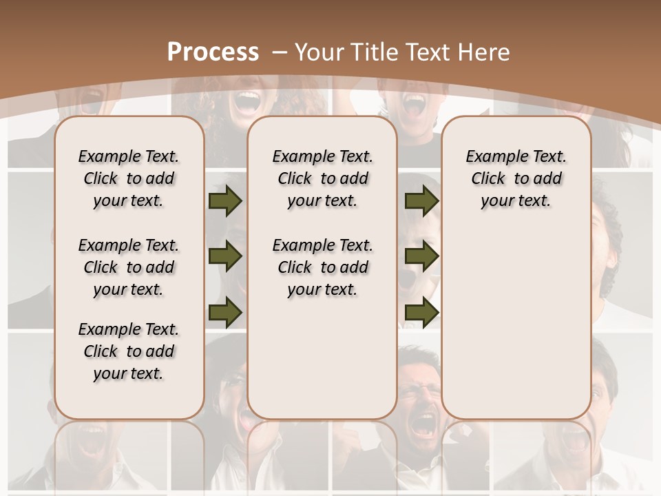 Senior Rage Fury PowerPoint Template