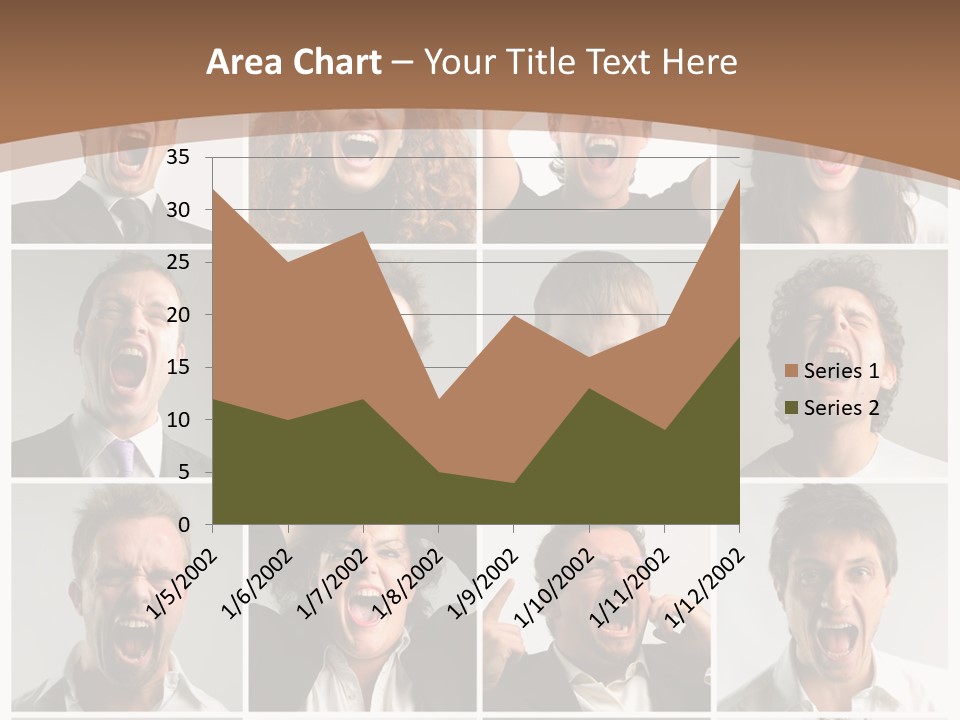 Senior Rage Fury PowerPoint Template