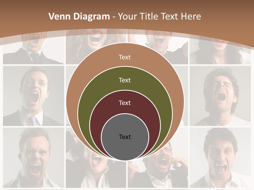 Senior Rage Fury PowerPoint Template