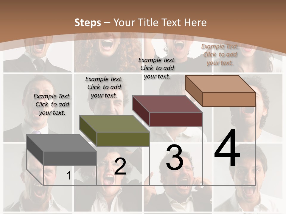 Senior Rage Fury PowerPoint Template