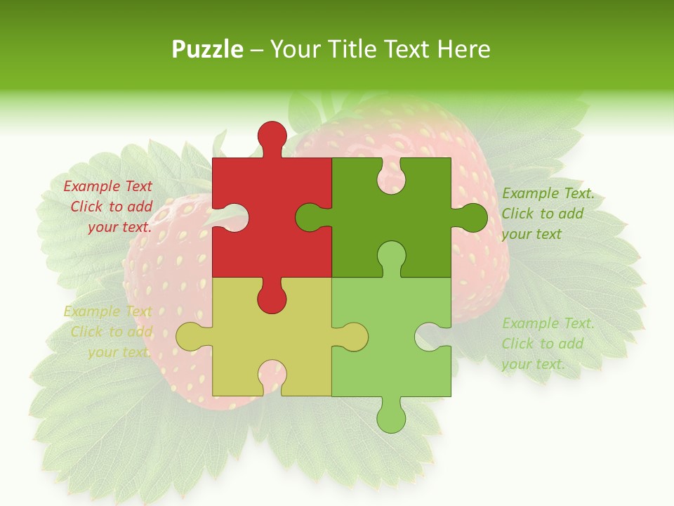 Delicious White Group PowerPoint Template