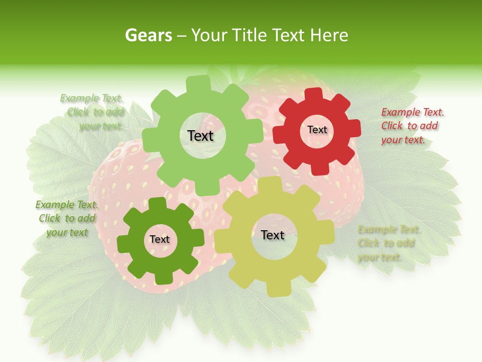 Delicious White Group PowerPoint Template