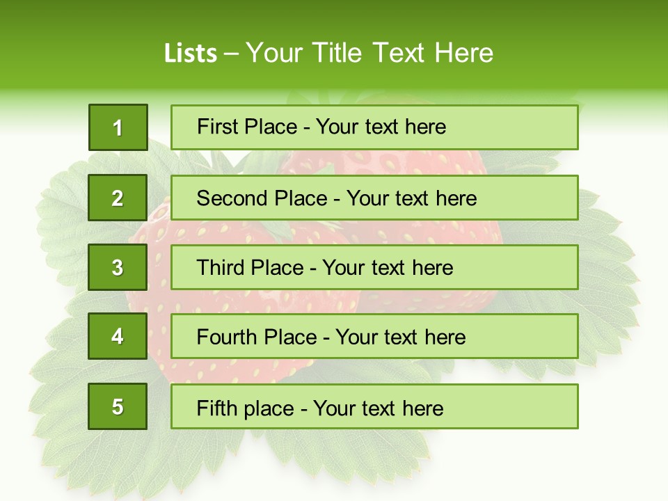 Delicious White Group PowerPoint Template