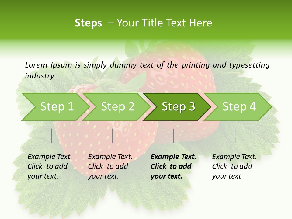 Delicious White Group PowerPoint Template