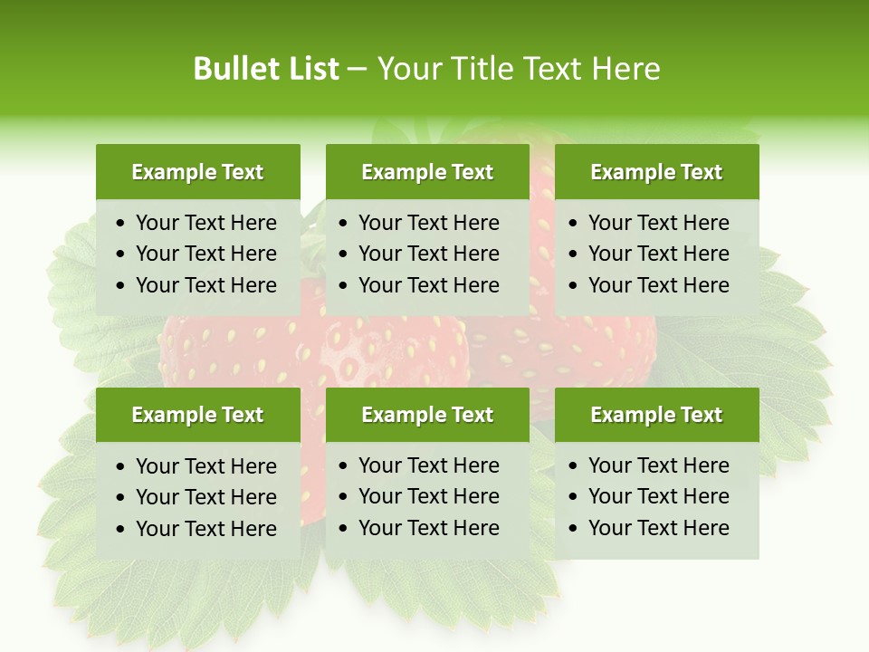 Delicious White Group PowerPoint Template