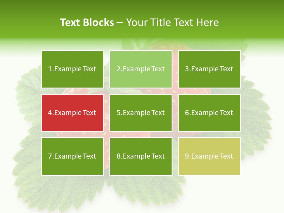 Delicious White Group PowerPoint Template