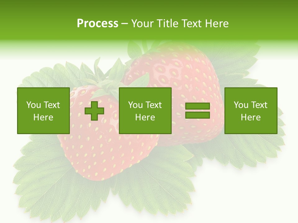 Delicious White Group PowerPoint Template
