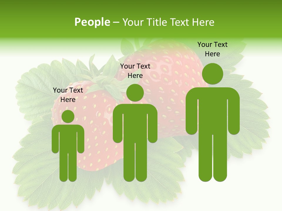 Delicious White Group PowerPoint Template