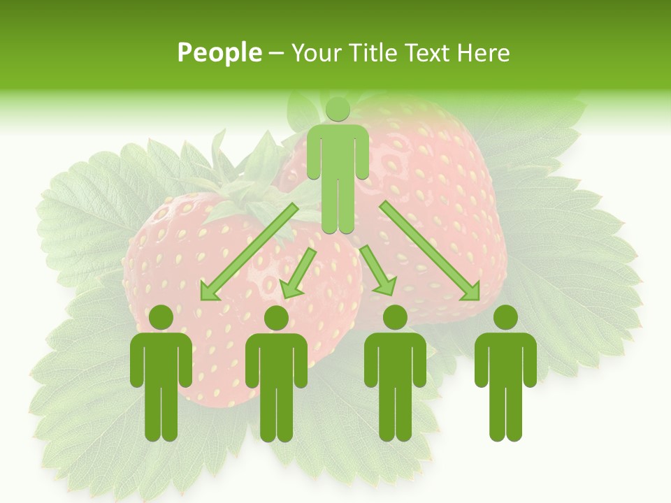 Delicious White Group PowerPoint Template