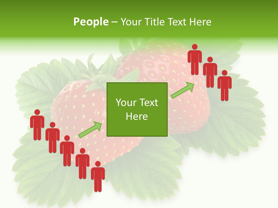 Delicious White Group PowerPoint Template