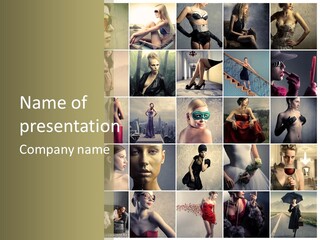 Mask Sea Lifestyle PowerPoint Template