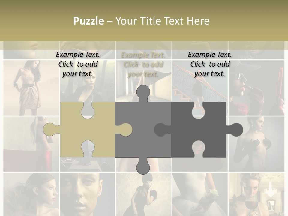 Mask Sea Lifestyle PowerPoint Template