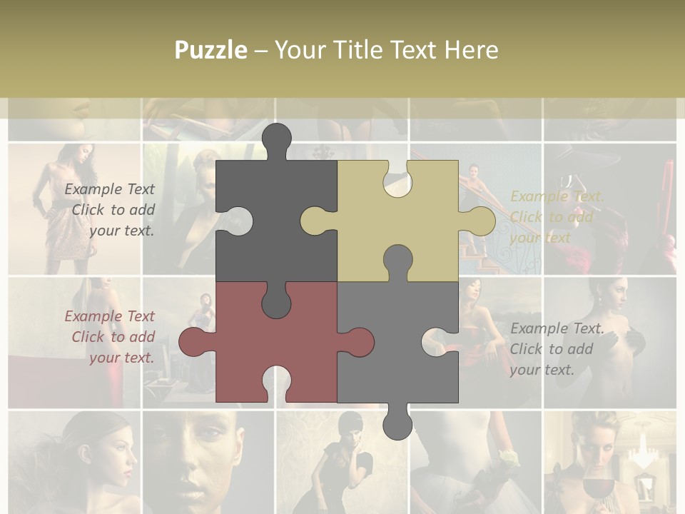 Mask Sea Lifestyle PowerPoint Template