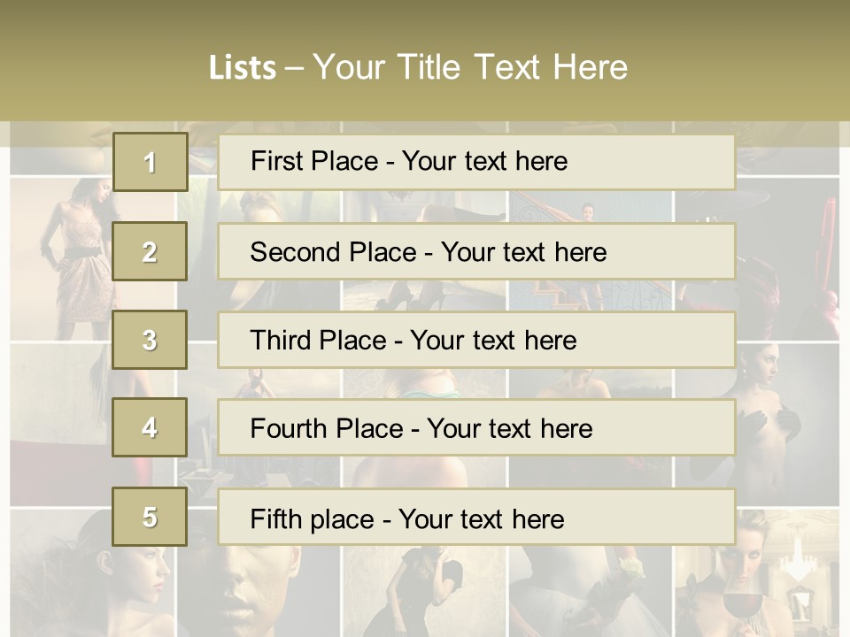 Mask Sea Lifestyle PowerPoint Template