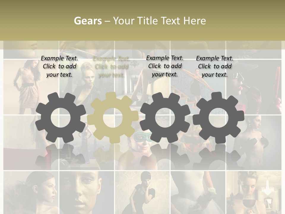 Mask Sea Lifestyle PowerPoint Template