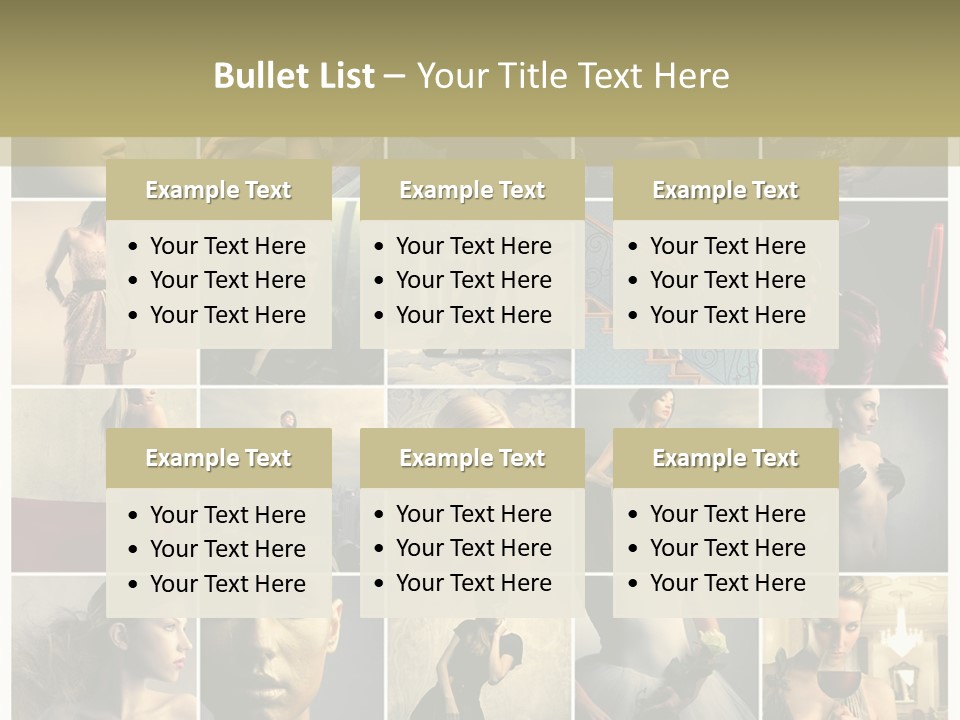 Mask Sea Lifestyle PowerPoint Template