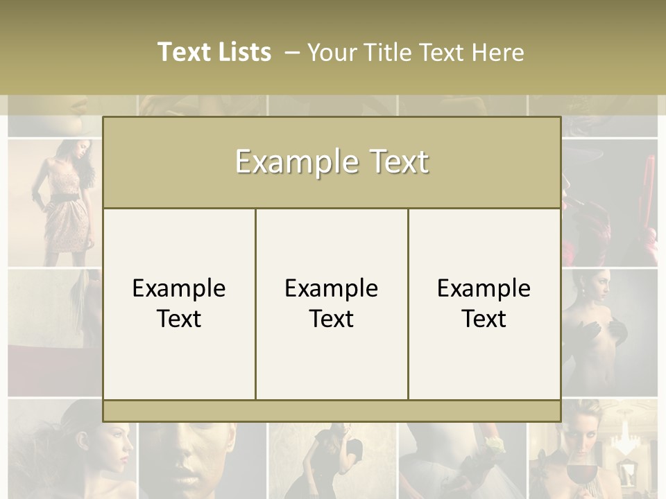 Mask Sea Lifestyle PowerPoint Template