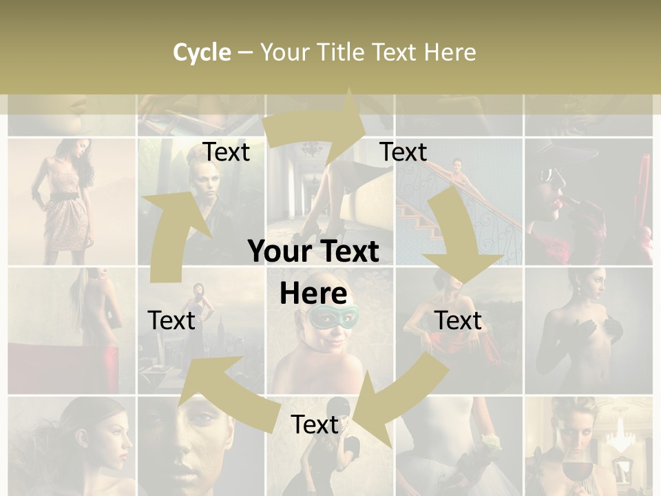 Mask Sea Lifestyle PowerPoint Template