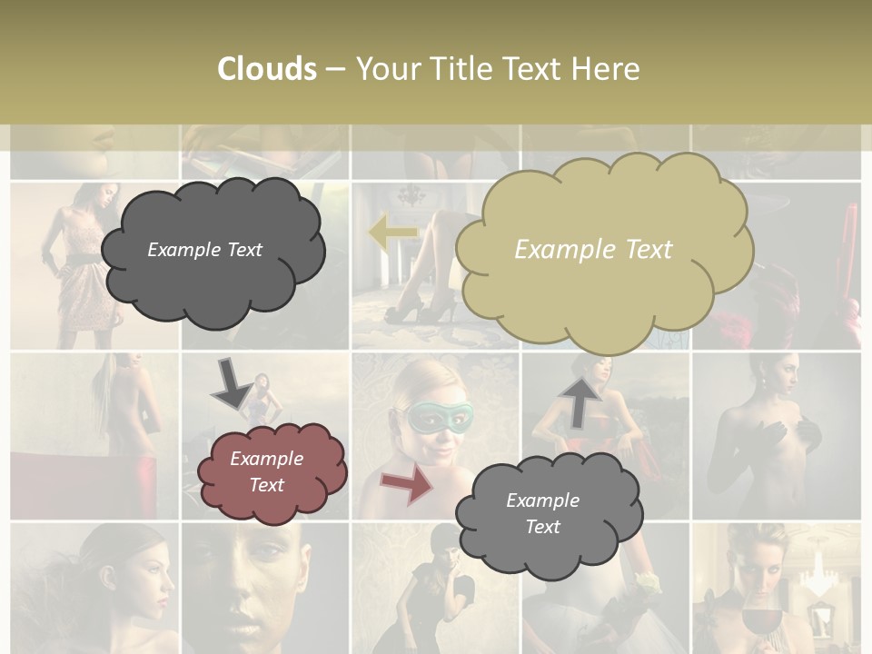 Mask Sea Lifestyle PowerPoint Template