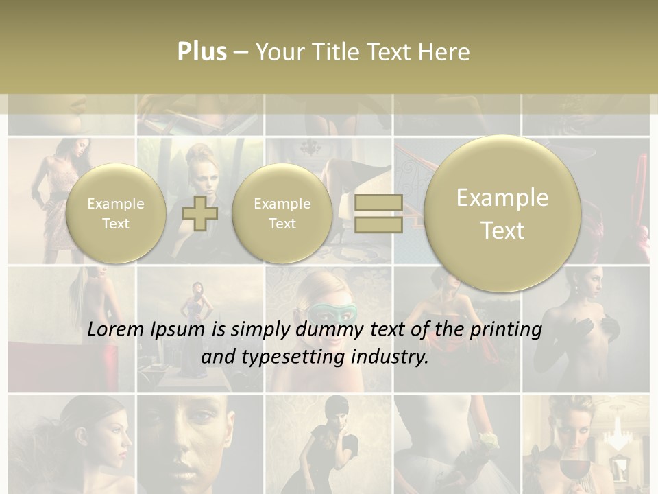 Mask Sea Lifestyle PowerPoint Template