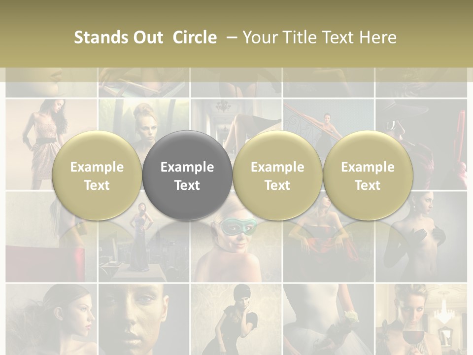 Mask Sea Lifestyle PowerPoint Template