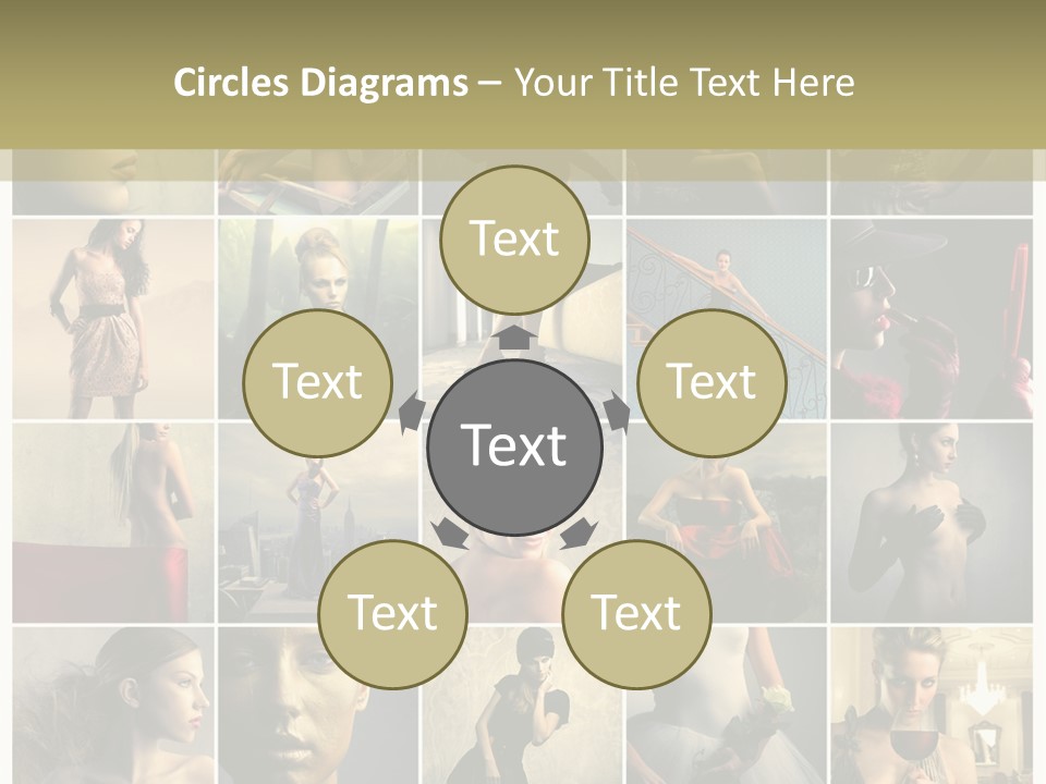 Mask Sea Lifestyle PowerPoint Template