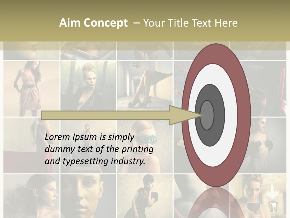 Mask Sea Lifestyle PowerPoint Template