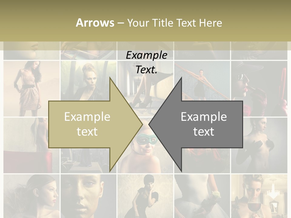 Mask Sea Lifestyle PowerPoint Template