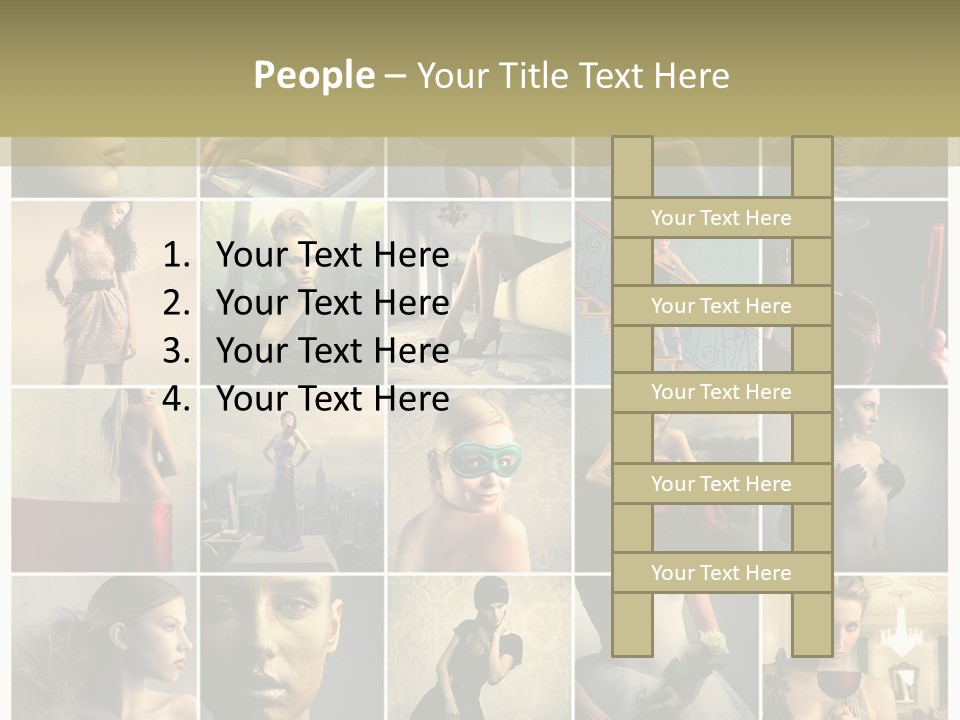 Mask Sea Lifestyle PowerPoint Template