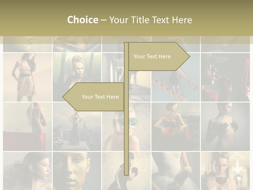 Mask Sea Lifestyle PowerPoint Template