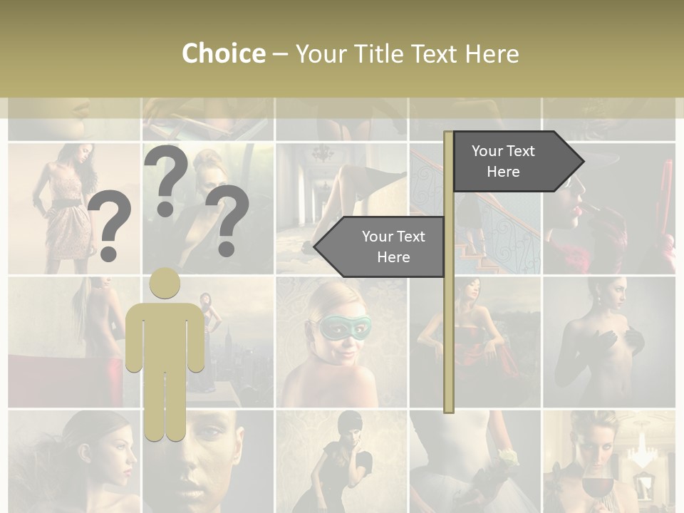 Mask Sea Lifestyle PowerPoint Template