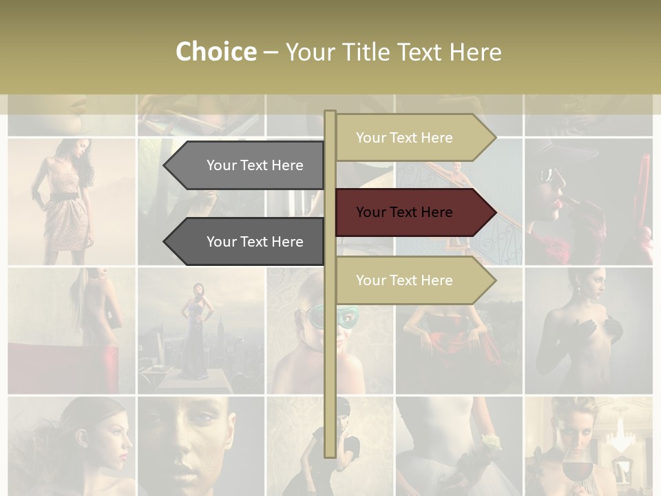 Mask Sea Lifestyle PowerPoint Template