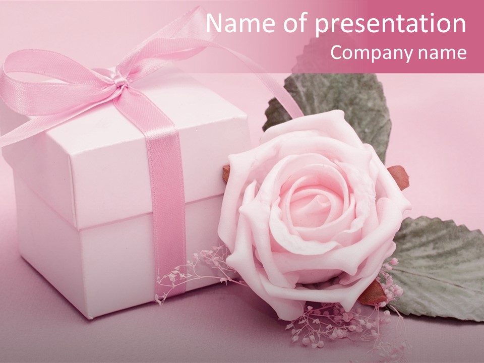 Romance Valentine Birthday PowerPoint Template