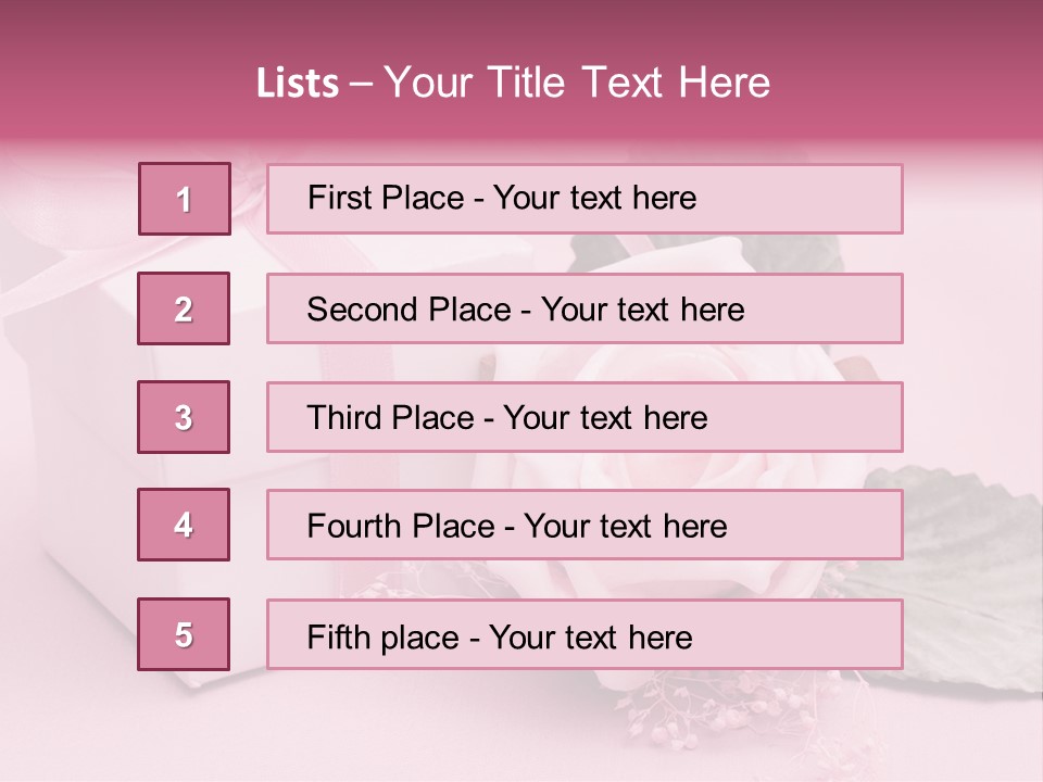 Romance Valentine Birthday PowerPoint Template