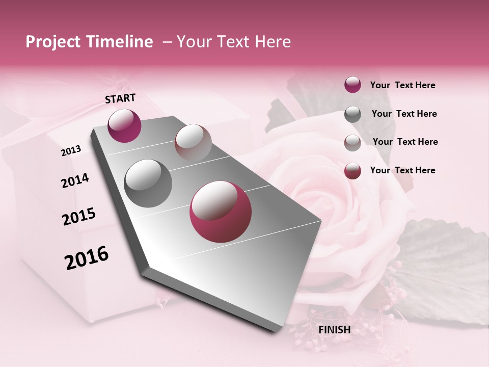 Romance Valentine Birthday PowerPoint Template