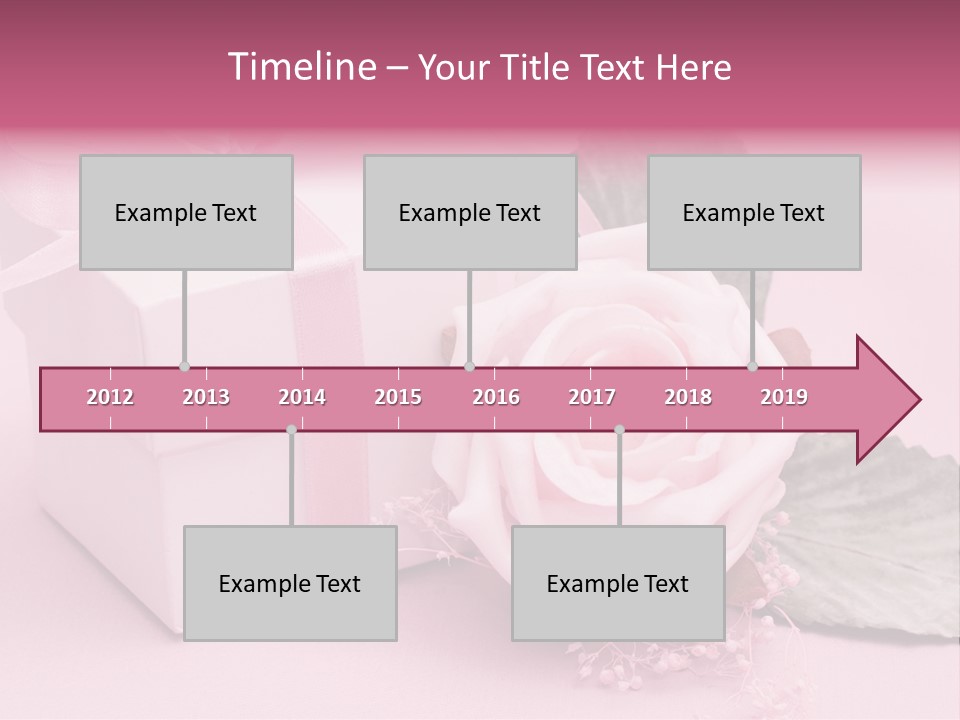 Romance Valentine Birthday PowerPoint Template