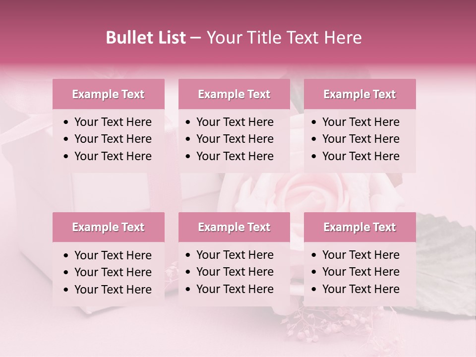 Romance Valentine Birthday PowerPoint Template