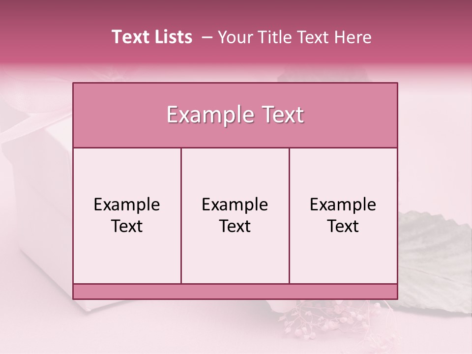 Romance Valentine Birthday PowerPoint Template