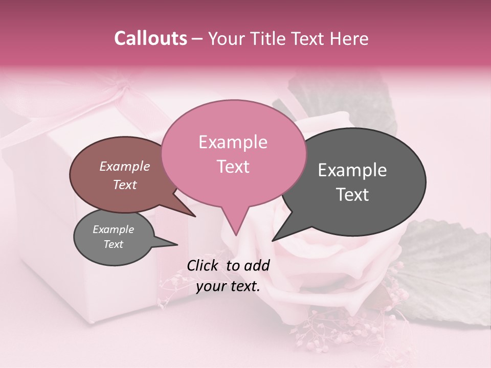 Romance Valentine Birthday PowerPoint Template