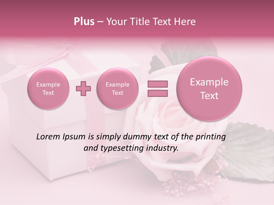 Romance Valentine Birthday PowerPoint Template