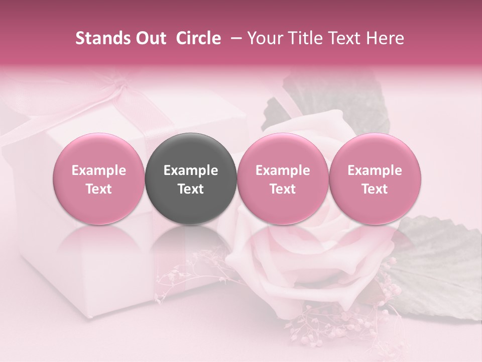Romance Valentine Birthday PowerPoint Template