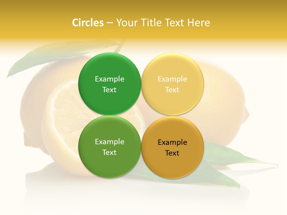 Juicy Fruit Food PowerPoint Template