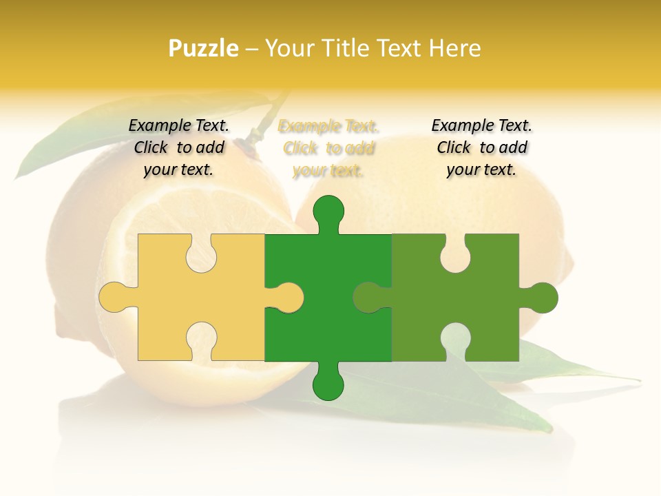 Juicy Fruit Food PowerPoint Template