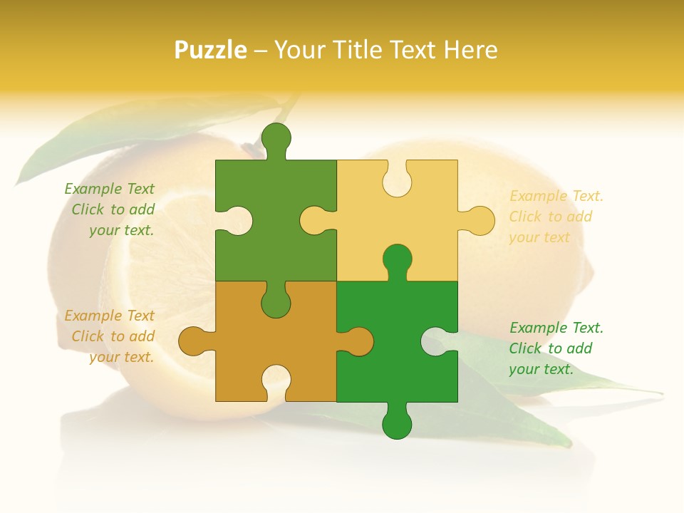 Juicy Fruit Food PowerPoint Template