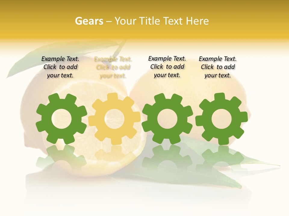 Juicy Fruit Food PowerPoint Template